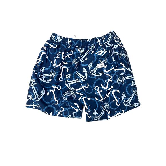 Franks Australia Men's Swim Trunks Nautical Blue Anchors Size Large NWOT - Picture 4 of 5